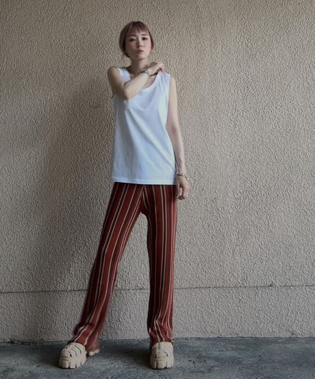 linentouch stripe pants