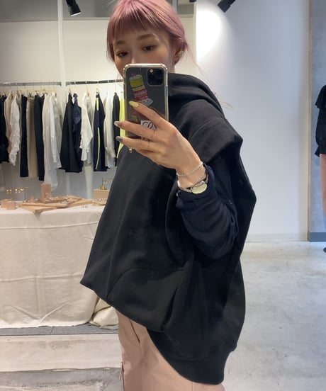 oversize sweat vest