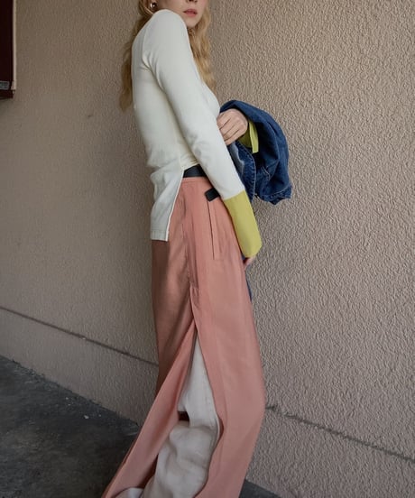 【Limue】sheer layered PT