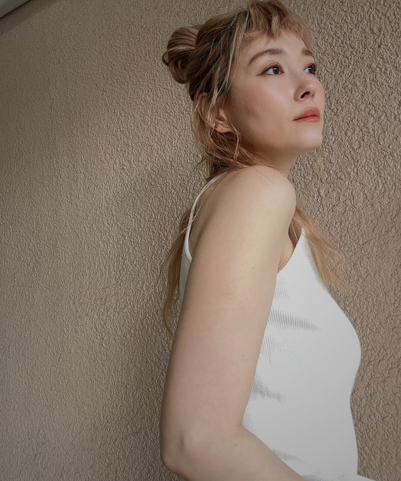 KARRY American sleeve tank ホワイト KARRY / American sleeve tank ホワイト American sleeve tank