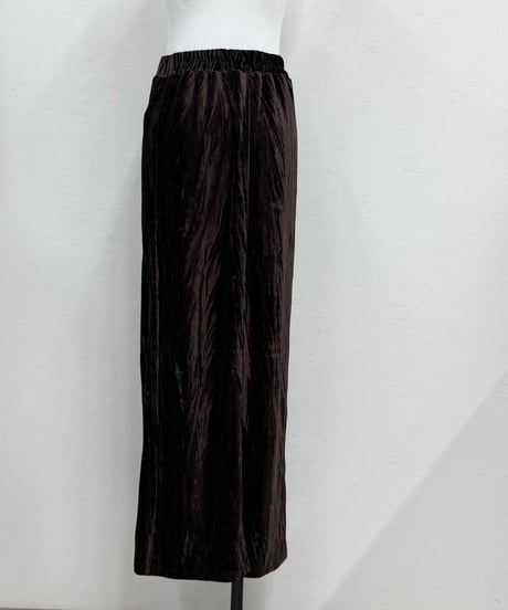 clash velour skirt
