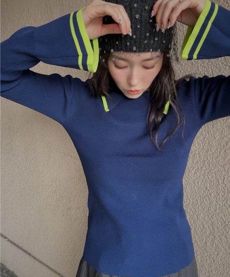 pearl button poloknit
