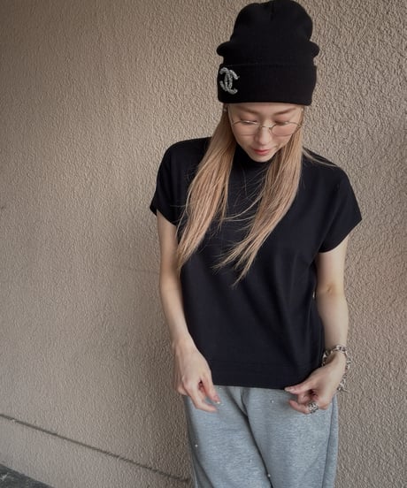 halfsleeve knit tops
