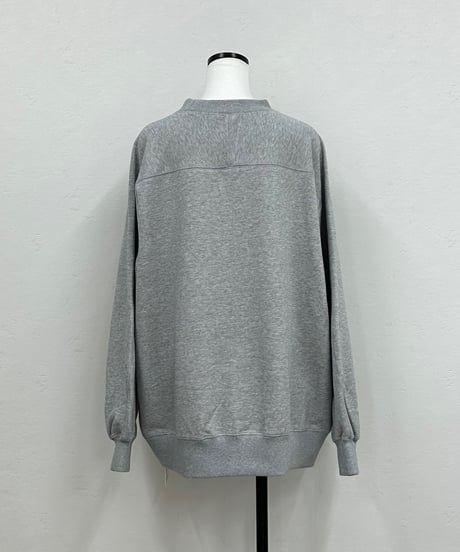 【Limue】logo print sweat