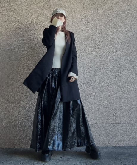【DOS DIOSAS】metallic skirt