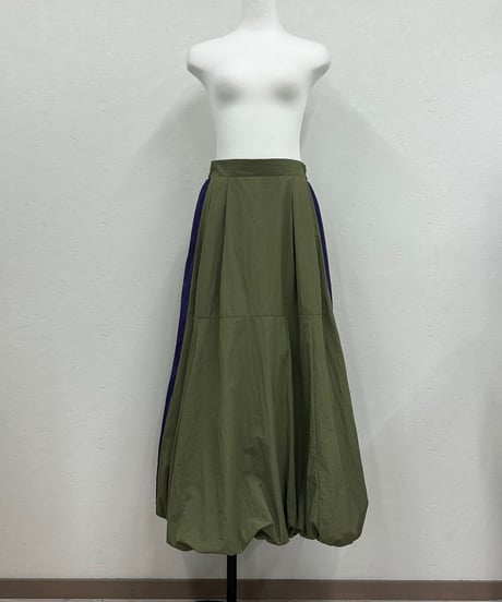 side line balloon skirt