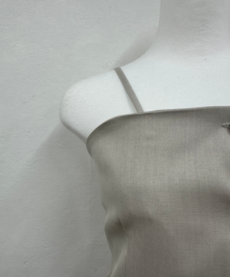front button cami bustier