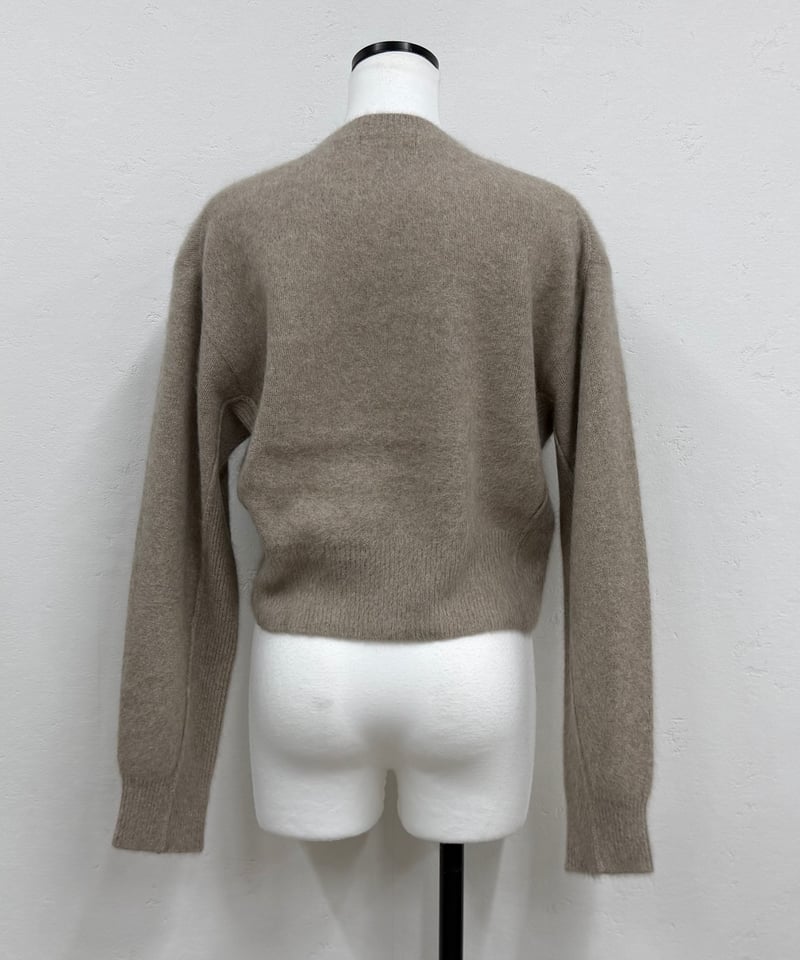 KARRY】fox cashmere short knit | Amu