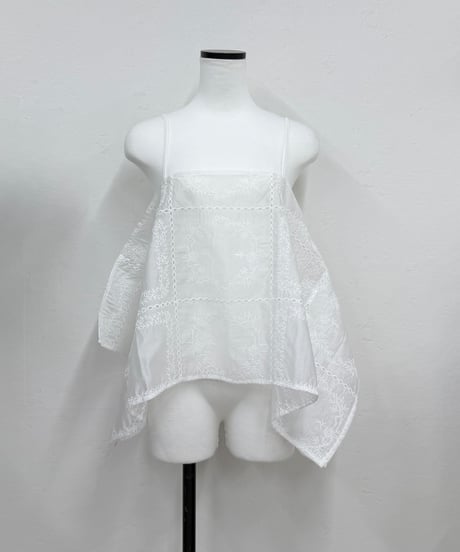 embroidery lace cami