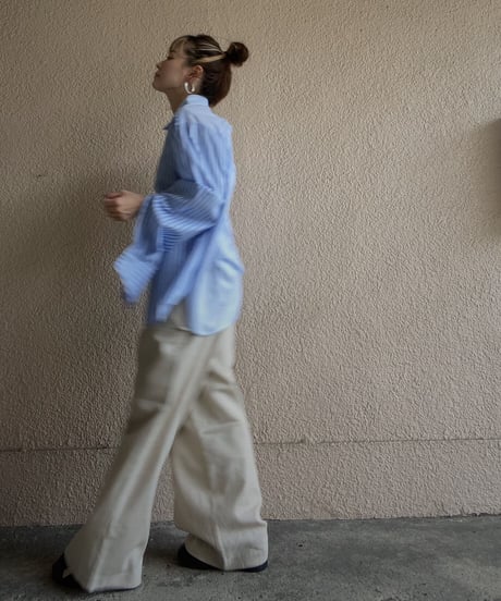 【CLEIO】suspender wide pants