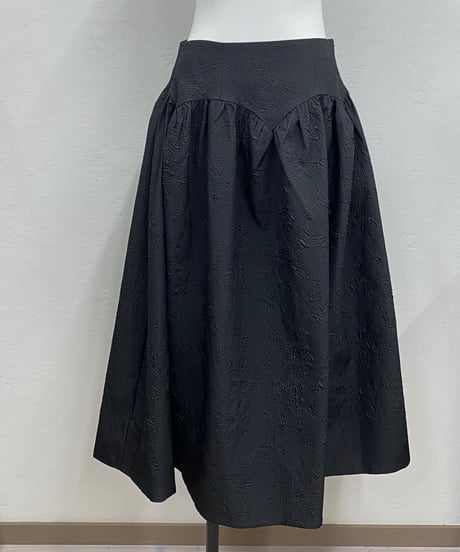emboss  bubble skirt