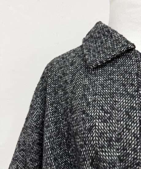 peplum tweed jacketcoat