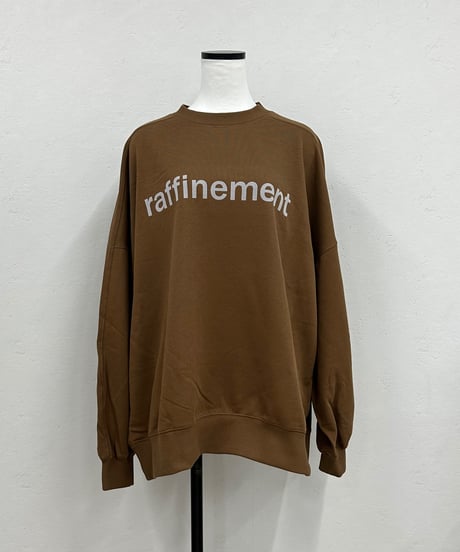 【Limue】logo print sweat