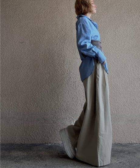 【Limue】bustier set shirt