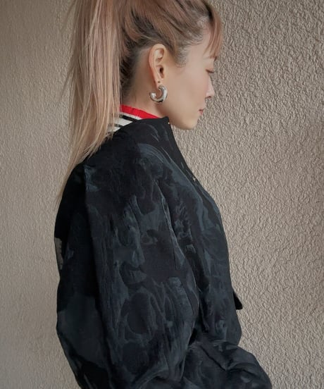 【DOS DIOSAS】jacquard short jacket