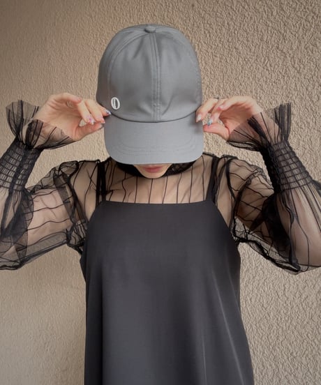 【SAVENSENSE】stripe tulle tops