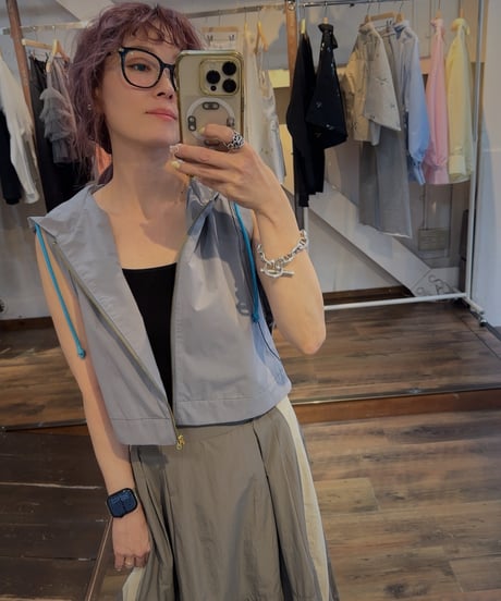 back mesh parker vest