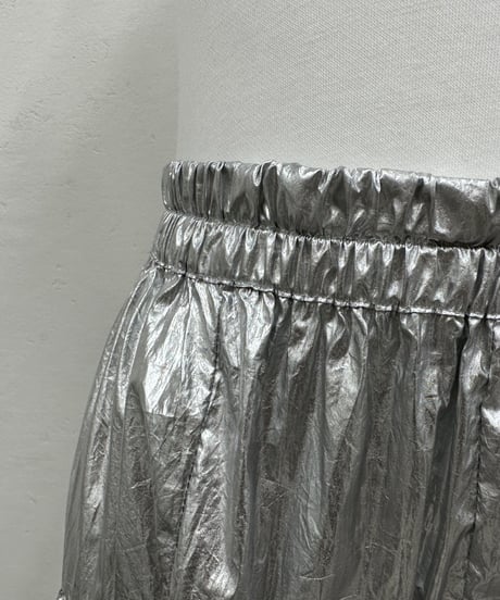 【DOS DIOSAS】metallic skirt