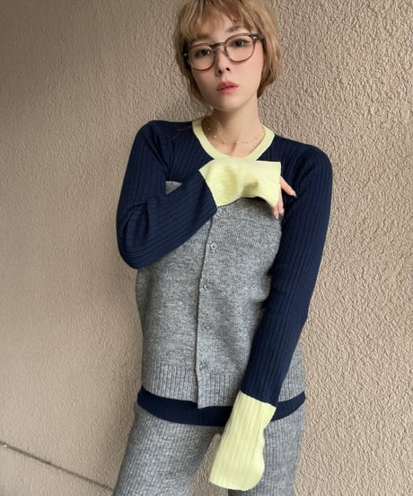 finger hole lib knit