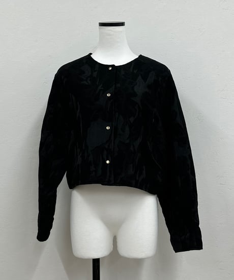 【DOS DIOSAS】jacquard short jacket