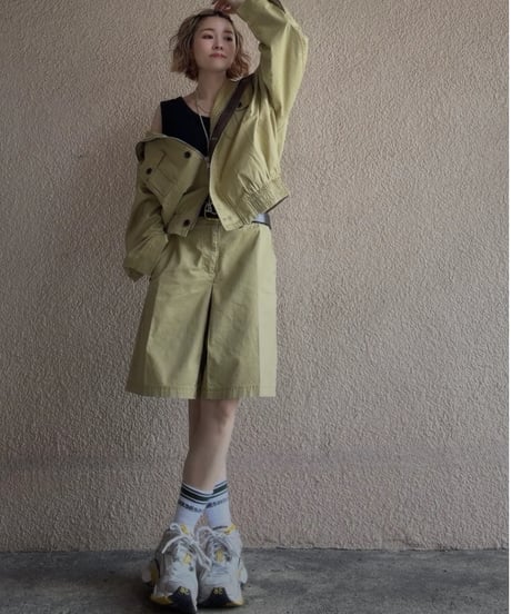 bicolor blouson