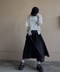 emboss  bubble skirt
