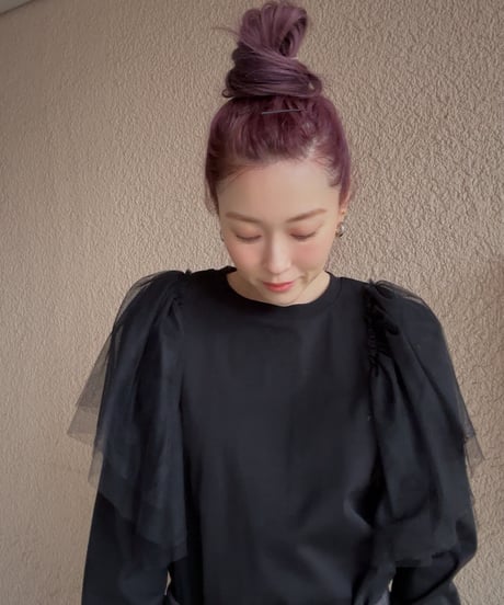 shoulder tulle tops