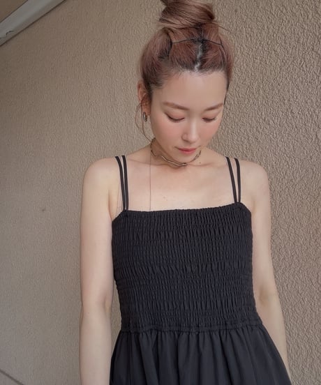【KARRY】shirring bare dress