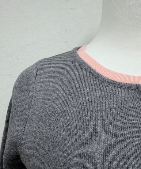layered henryneck pullover