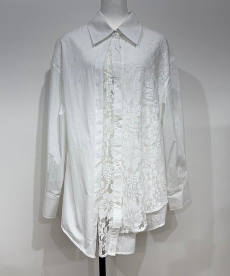 layered lace shirt