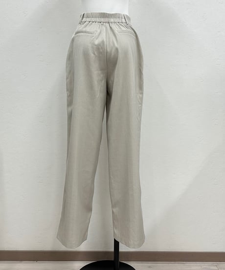 tuck wide slacks PT