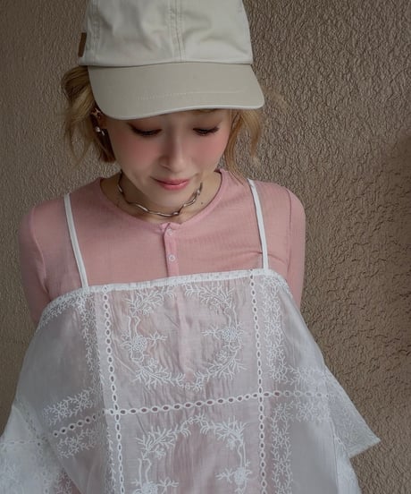 embroidery lace cami