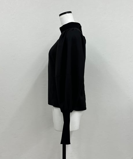 【Limue】saxony volume sleeve tops