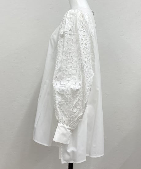 lace sleeve shirt