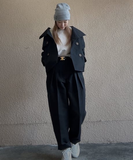 【Amu】2tuck tapered PT
