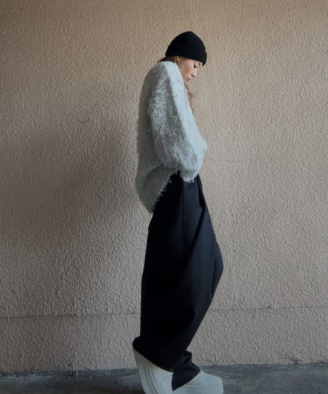 【ELOOPS】front tuck pants