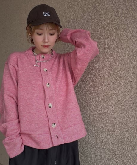 color knit cardigan