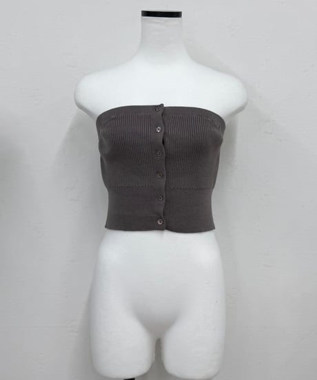 【Limue】bustier set shirt