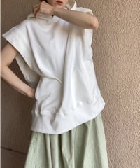 oversize sweat vest