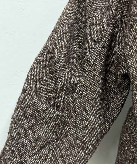 peplum tweed jacketcoat