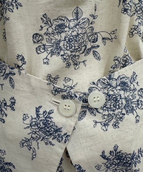 flower design shirt ＆cami