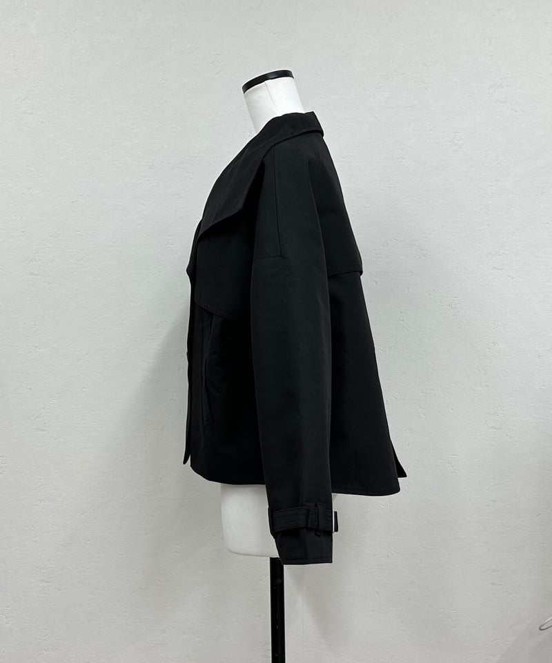 Amu】short trench coat | Amu