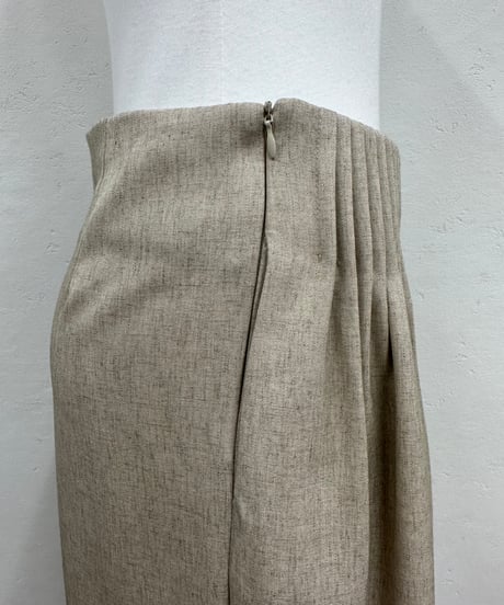 pleat wide pants