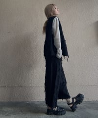 fringe jacquard balloonPT