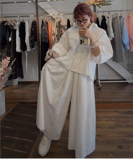 【KARRY】tuck volume wide PT