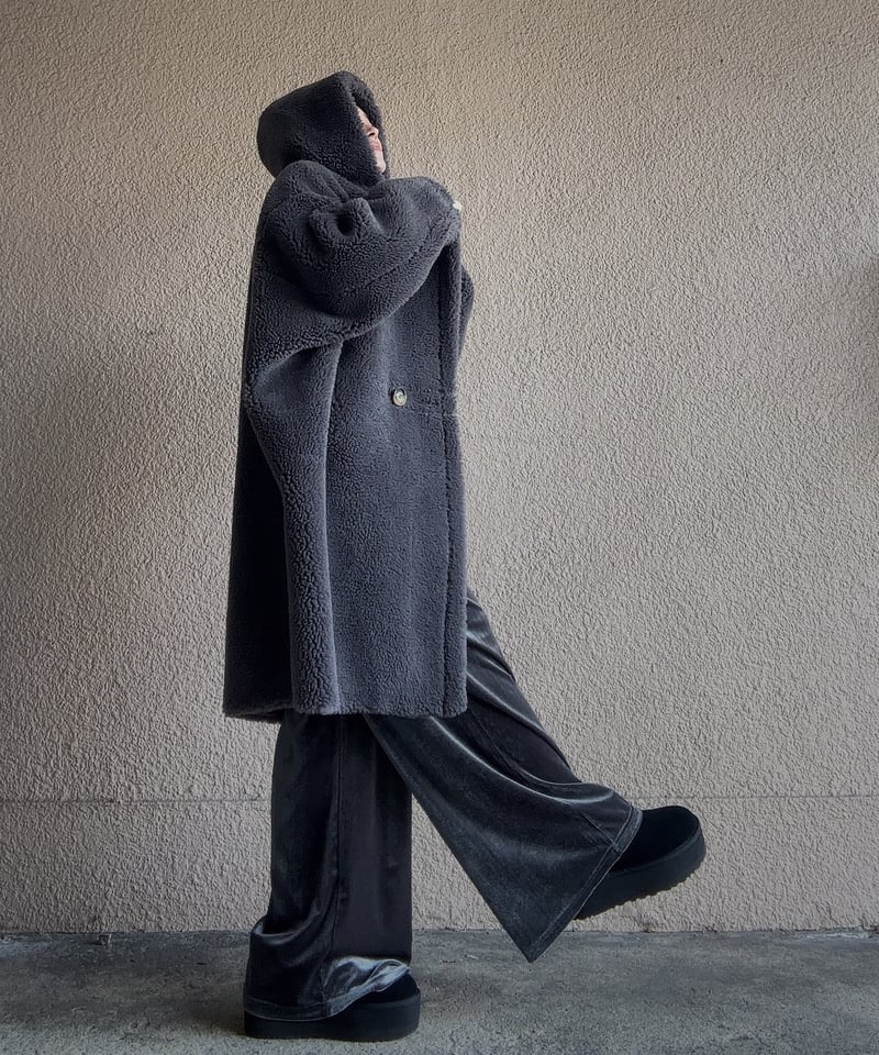 KARRY】long boa coat | Amu