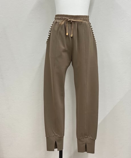 【GALENA】pearl jogger pants