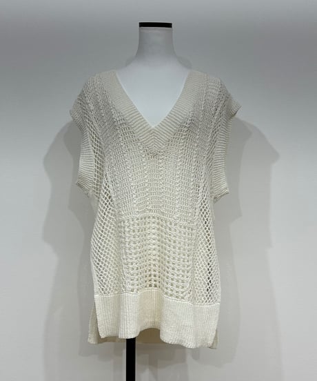 crochet hand knitvest