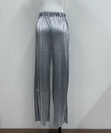 metallic pants
