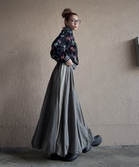 side line balloon skirt